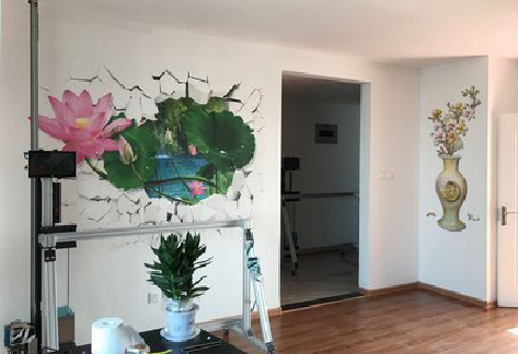 杭州墙体彩绘相比墙纸的优势。