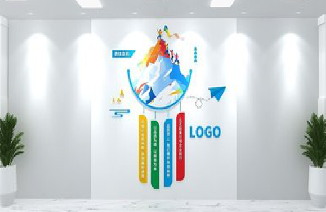 杭州公司企业形象墙的工艺材料有哪些？