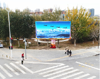 杭州户外大屏广告投放要点。