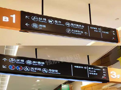 杭州如何通过商场标识牌引导客流分布？
