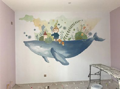 杭州手绘墙的特点及优势。