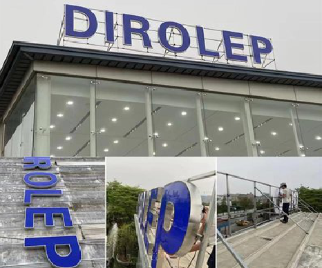 杭州楼顶发光字安装的注意事项。